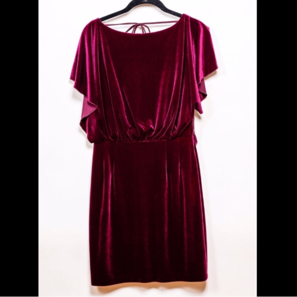 Jessica Simpson Velvet Cocktail Dress